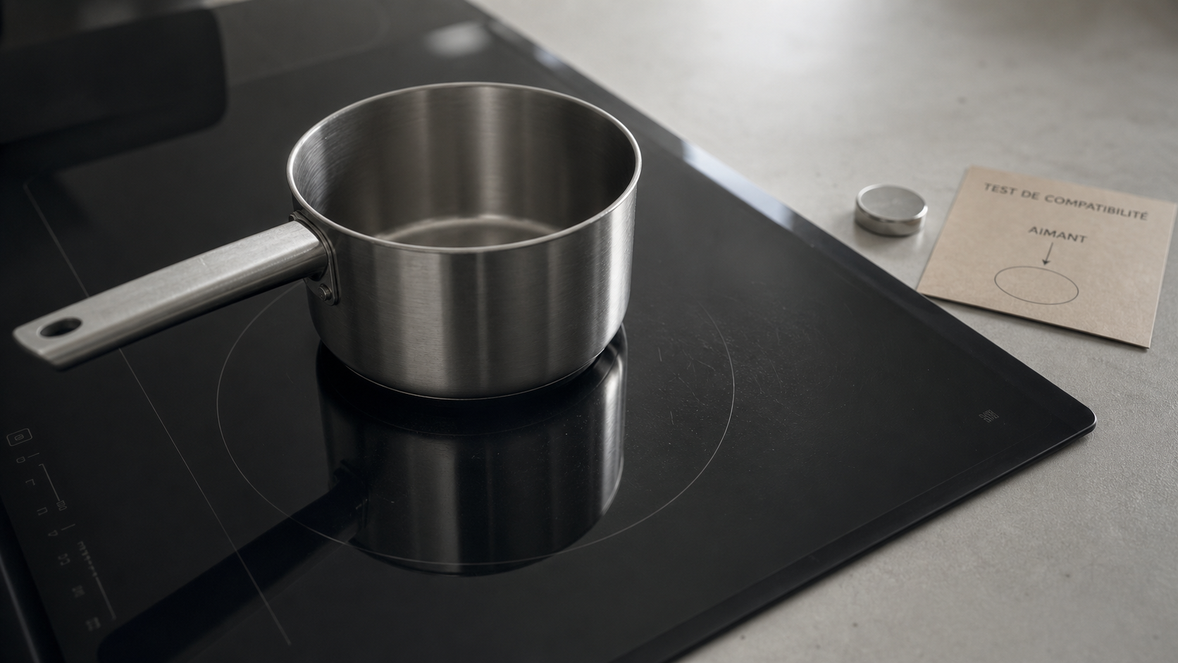 Fonctionnement plaque induction : casserole compatible sur plaque