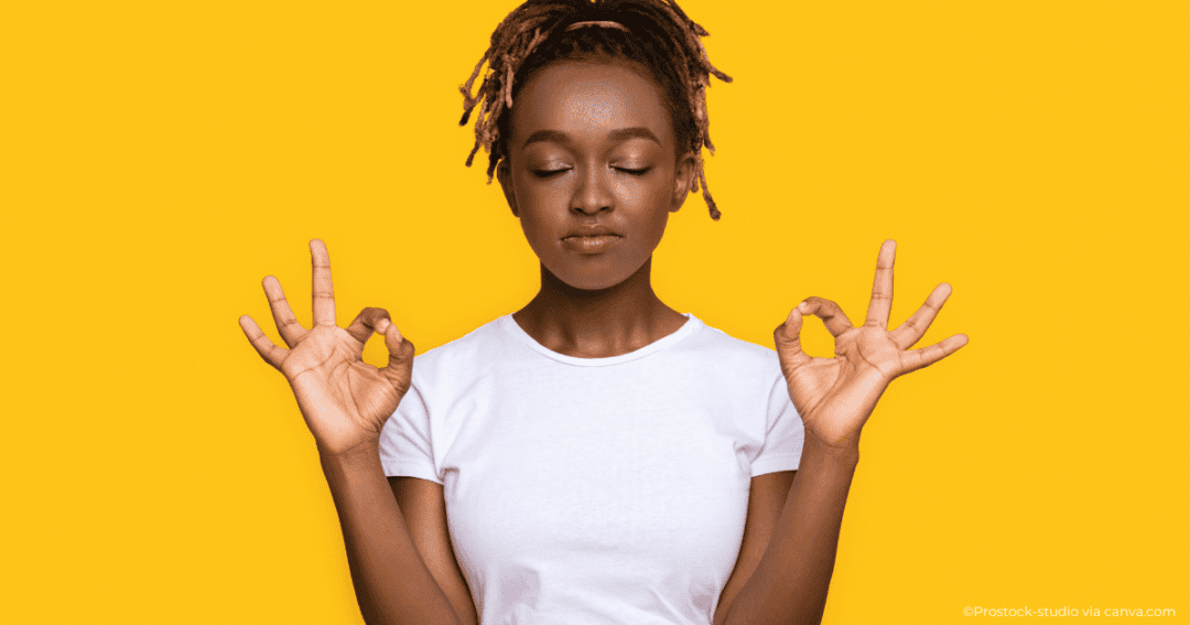 parent practicing self-regulation tools 