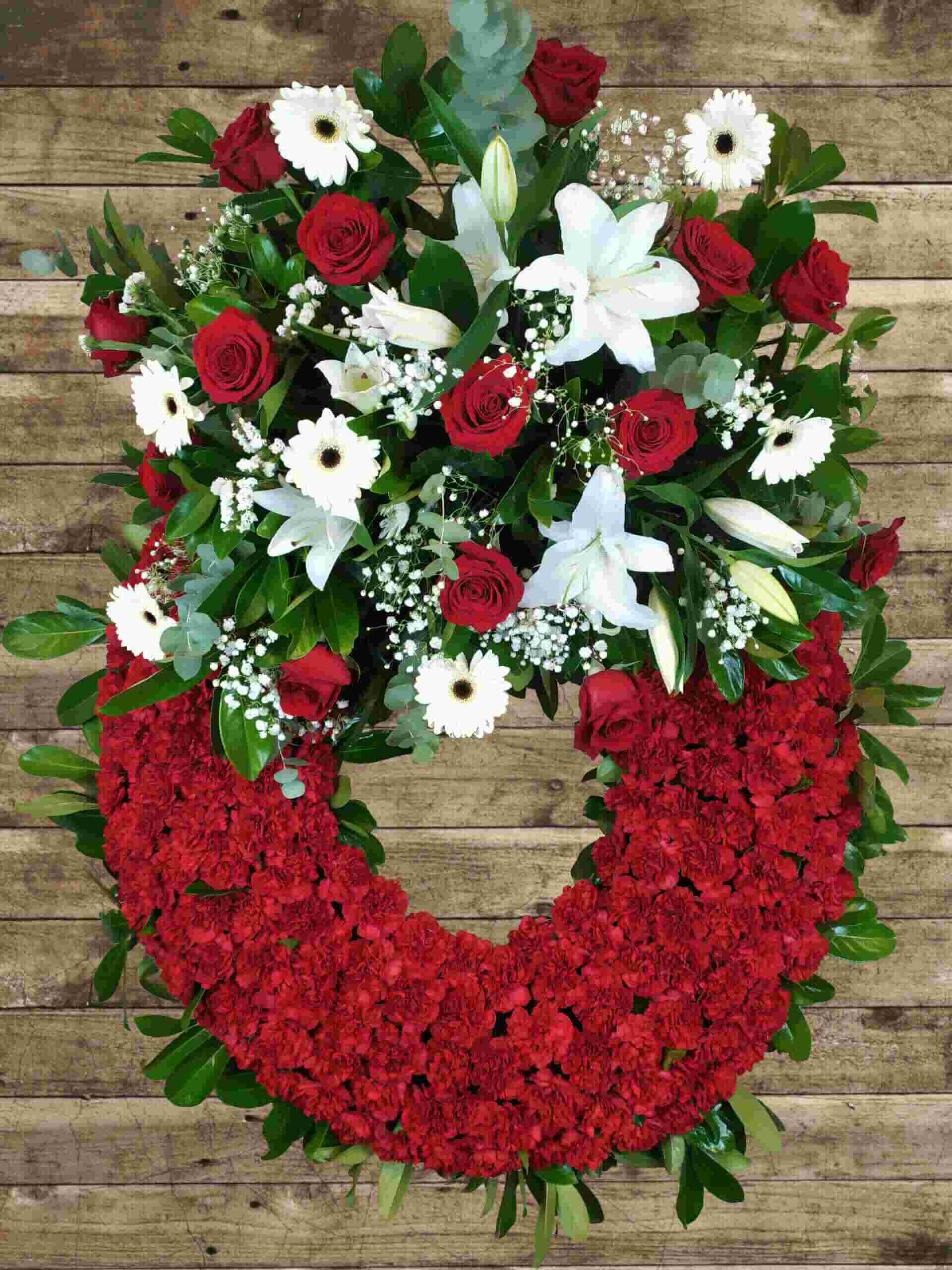 Corona de flores Valnera