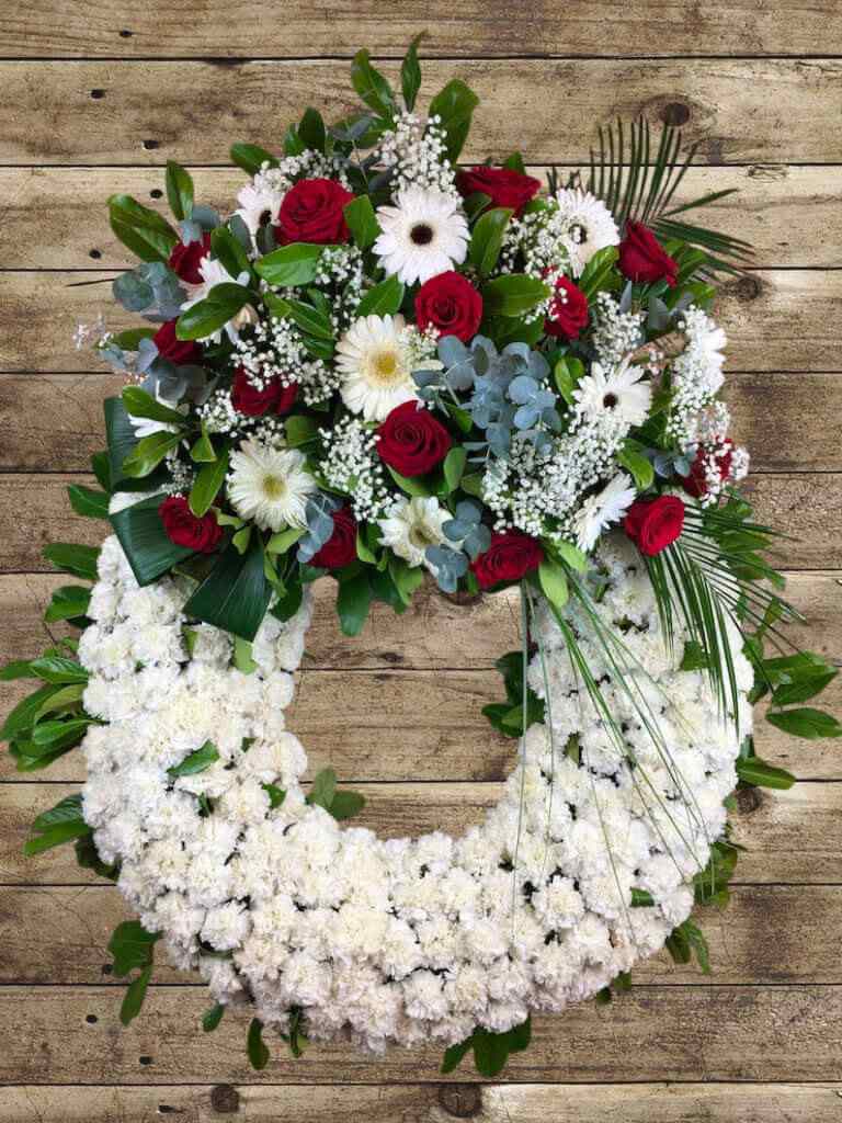 Corona de flores Cerredo