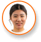 Portrait of woman, expert in cannabis lighting technology, on white background.