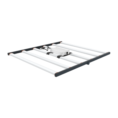 SPYDR LED grow light with 6 bars for commercial cannabis cultivation lighting.