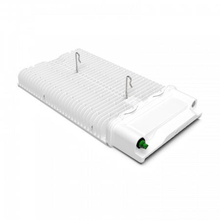 Rectangular cannabis LED grow light driver for commercial cannabis cultivation.