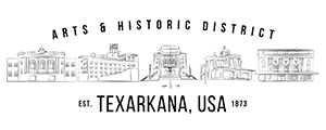 Texarkana, USA Arts & Historic District Logo