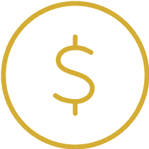 Icon of a dollar sign