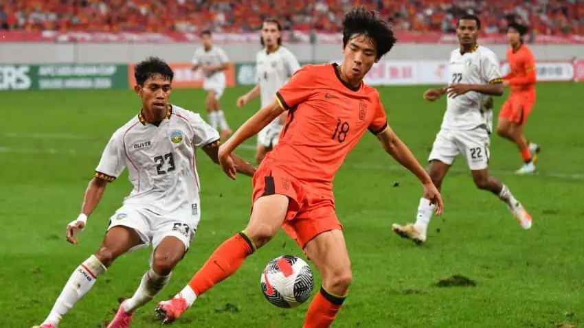 China U23 vs Timor Leste U23 Highlights