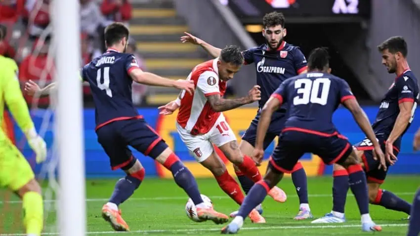Sporting Braga vs Crvena Zvezda Highlights