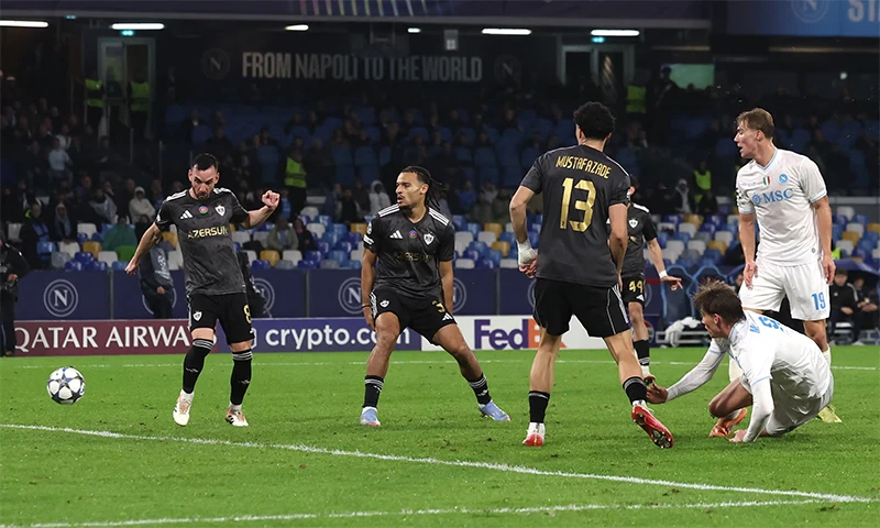 Napoli vs Qarabag highlights