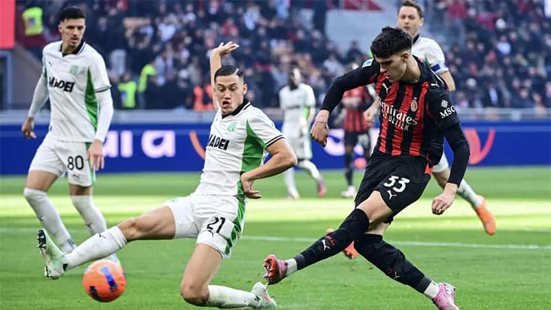 AC Milan vs Sassuolo highlights