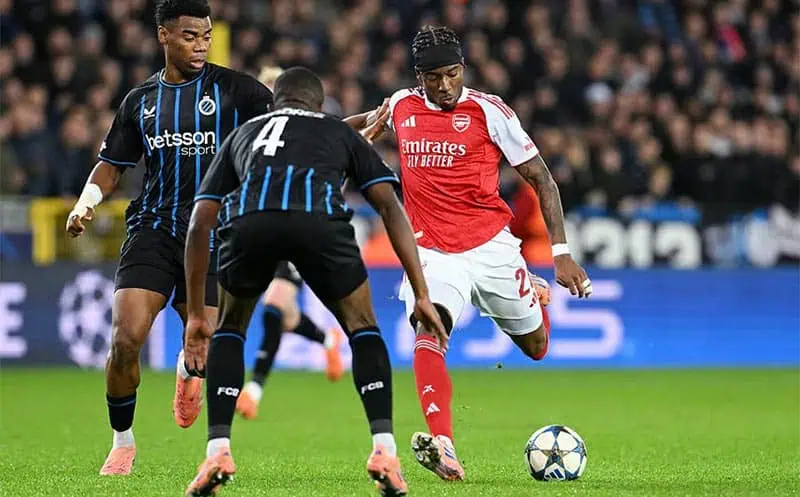 Club Brugge vs Arsenal highlights