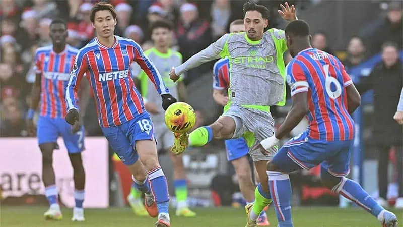 Crystal Palace vs Manchester City highlights