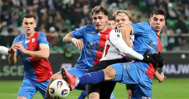 Legia Warszawa vs Piast Gliwice highlights
