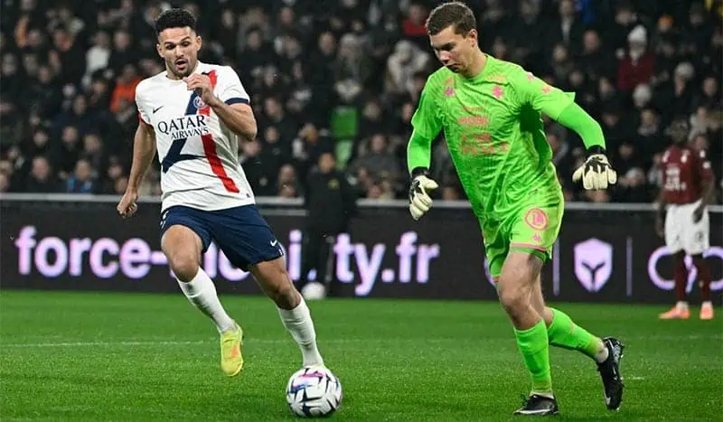 Metz vs Paris Saint Germain (PSG) highlights
