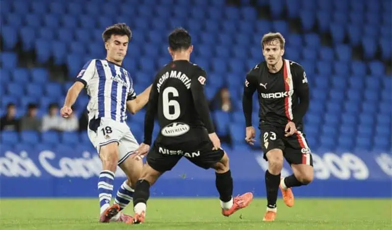 Real Sociedad B vs Sporting Gijon highlights