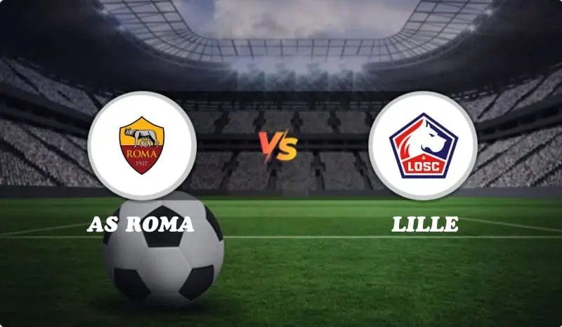 AS Roma vs Lille Highlights