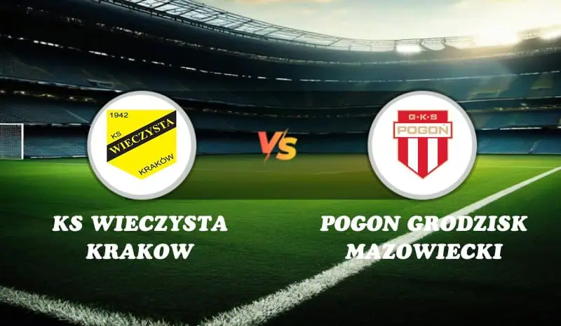 KS Wieczysta Krakow vs Pogon Grodzisk Mazowiecki Highlights