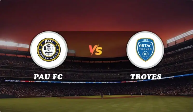 Pau FC vs Troyes Highlights