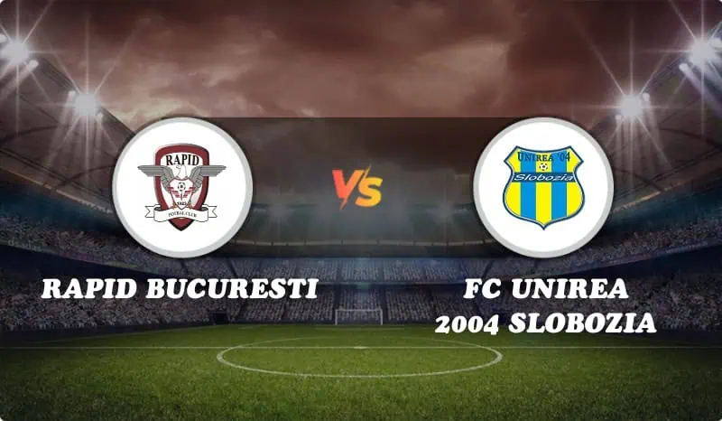 Rapid Bucuresti vs FC Unirea 2004 Slobozia Highlights