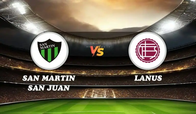 San Martin San Juan vs Lanus Highlights