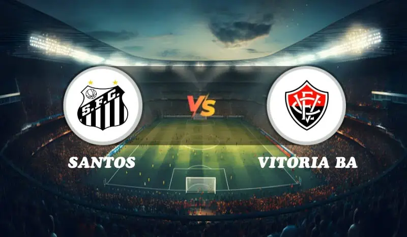 Santos vs Vitoria BA Highlights