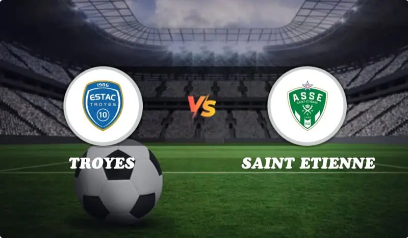 Troyes vs Saint Etienne Highlights