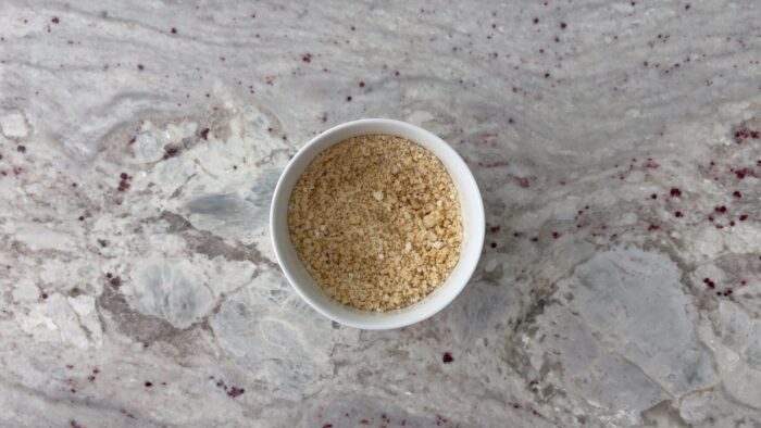 Panko breadcrumb mixture.