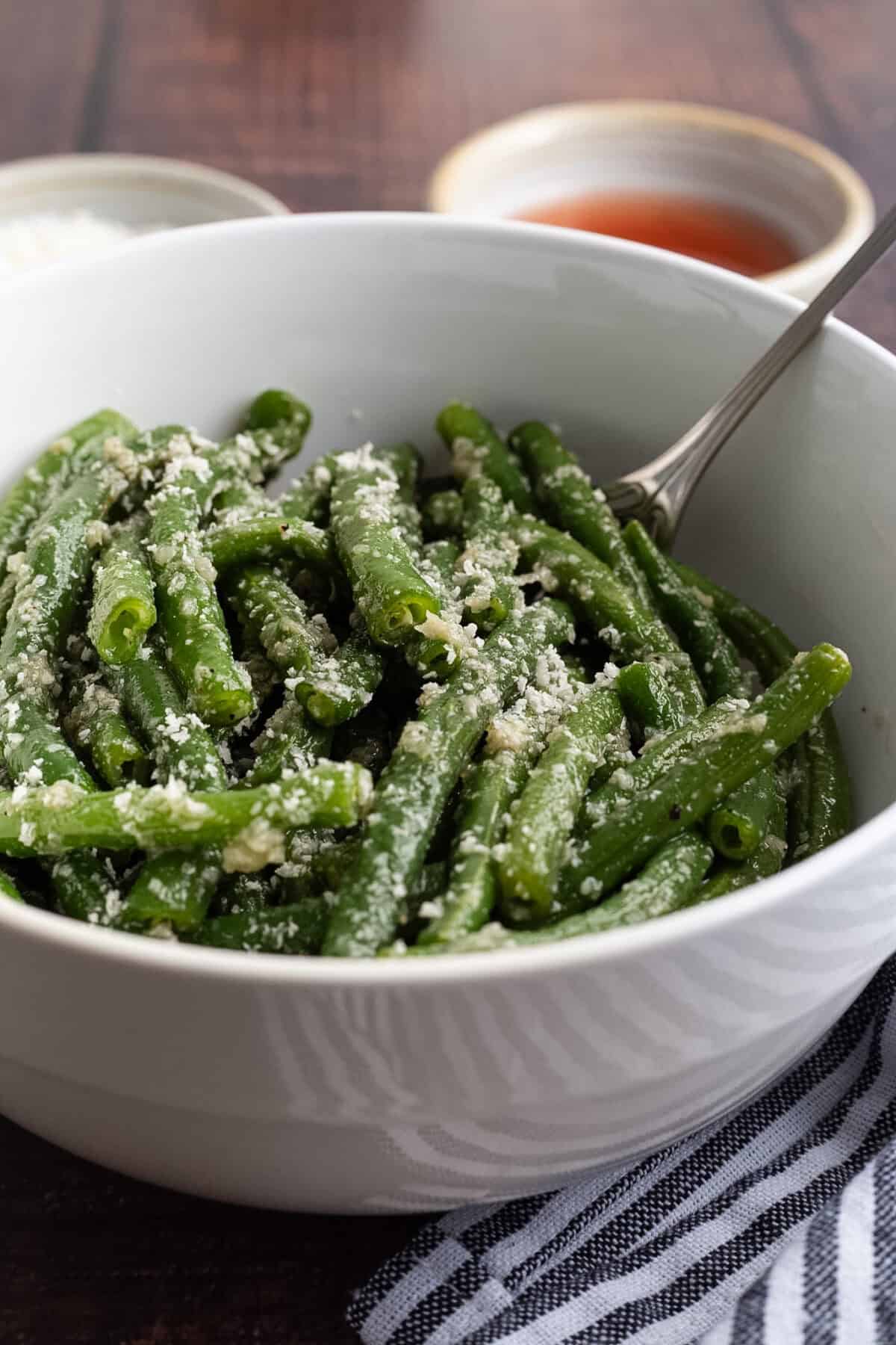 An Italian green beans recipe.