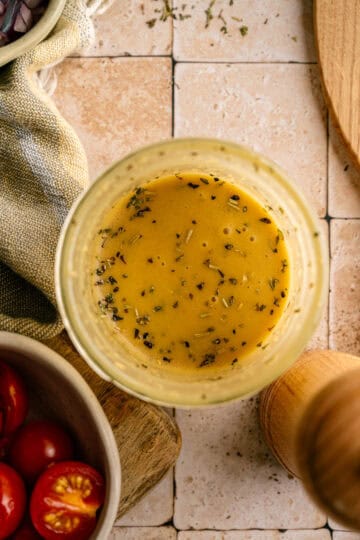 Red wine vinaigrette.