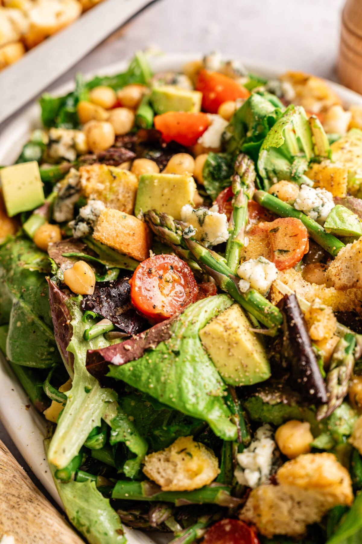 A blue cheese salad vinaigrette.