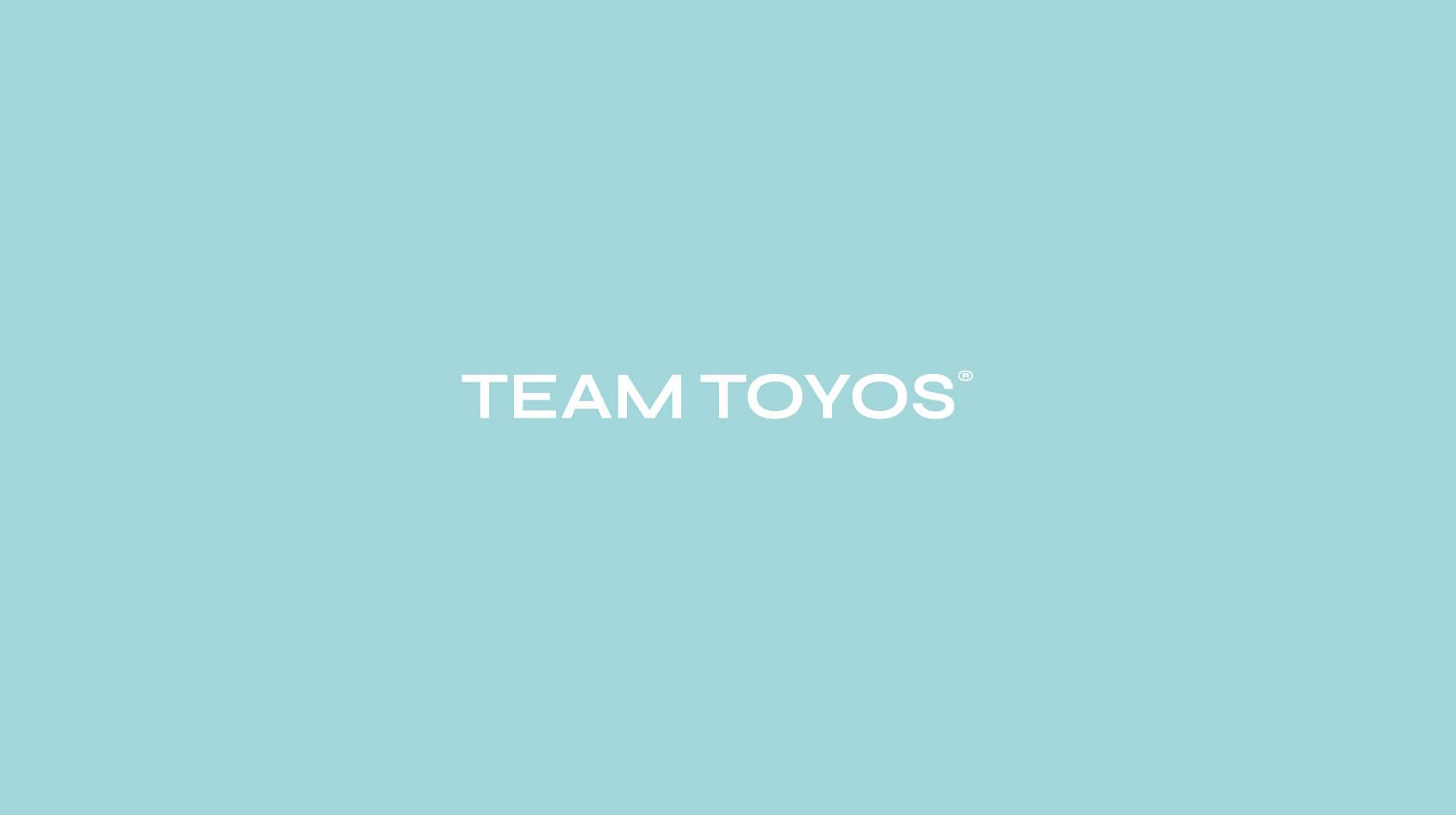 Team Toyos brand identity redesign for UK market by Fore Studio