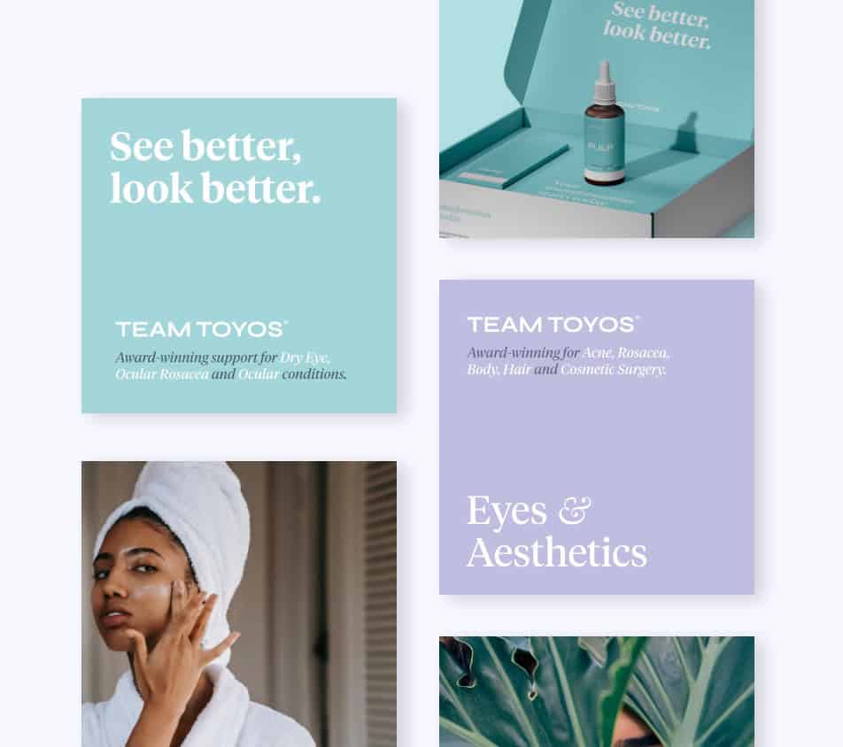 Team Toyos campaign creative and paid social design by Fore Studio
