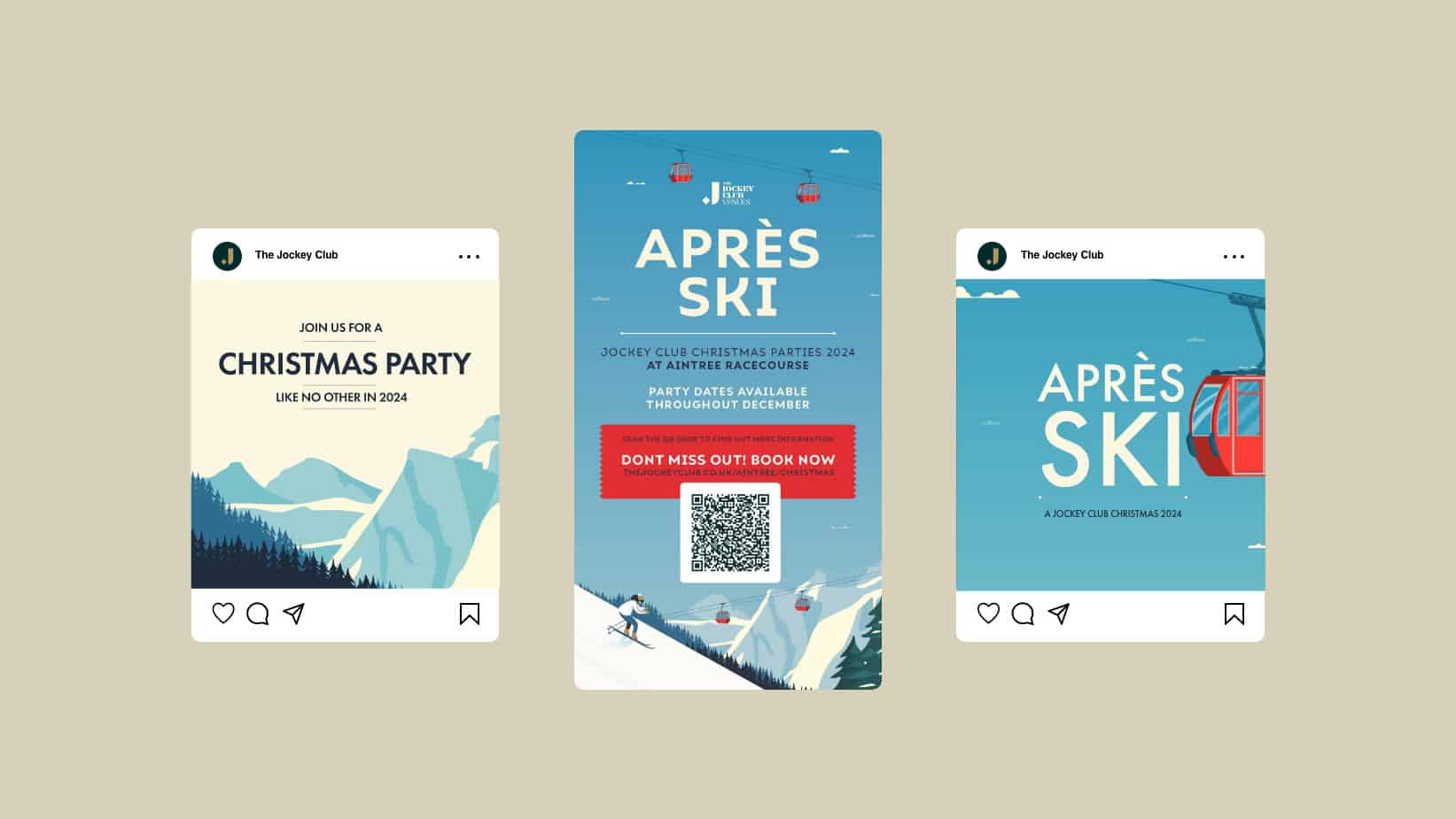 Christmas marketing campaign by Fore Studio