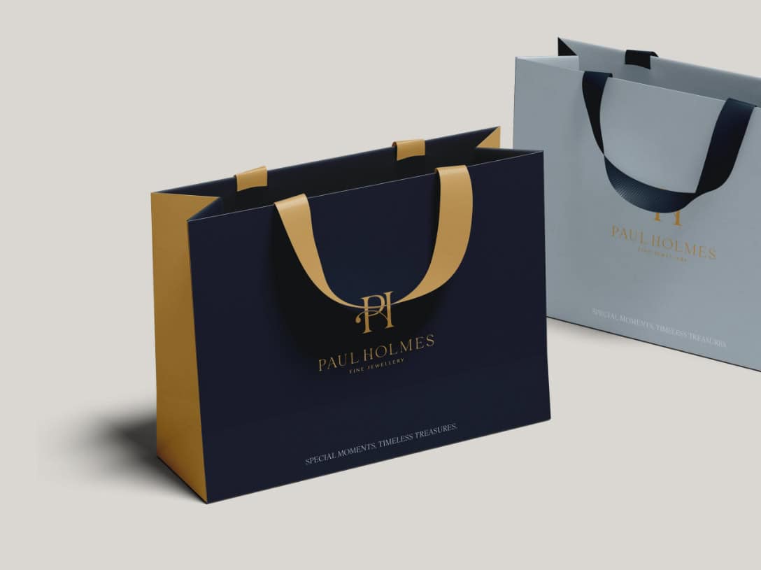 Luxury jewellery branding and packaging design UK