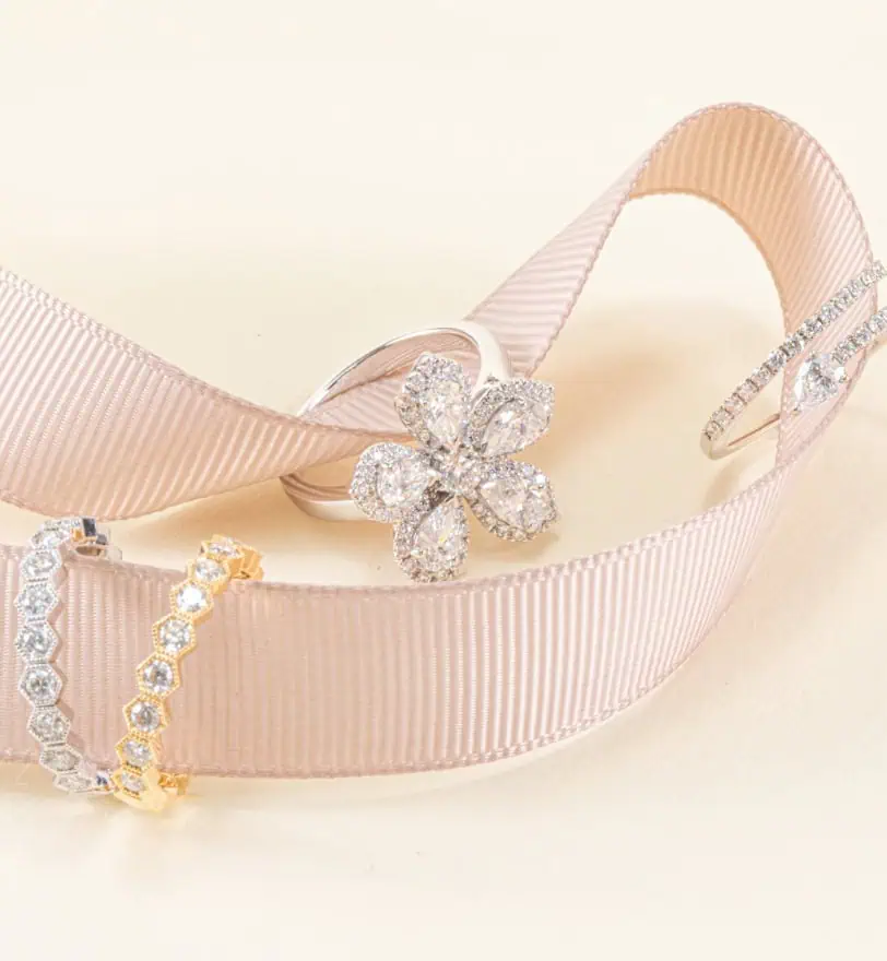 High-end product photography for jewellery brand