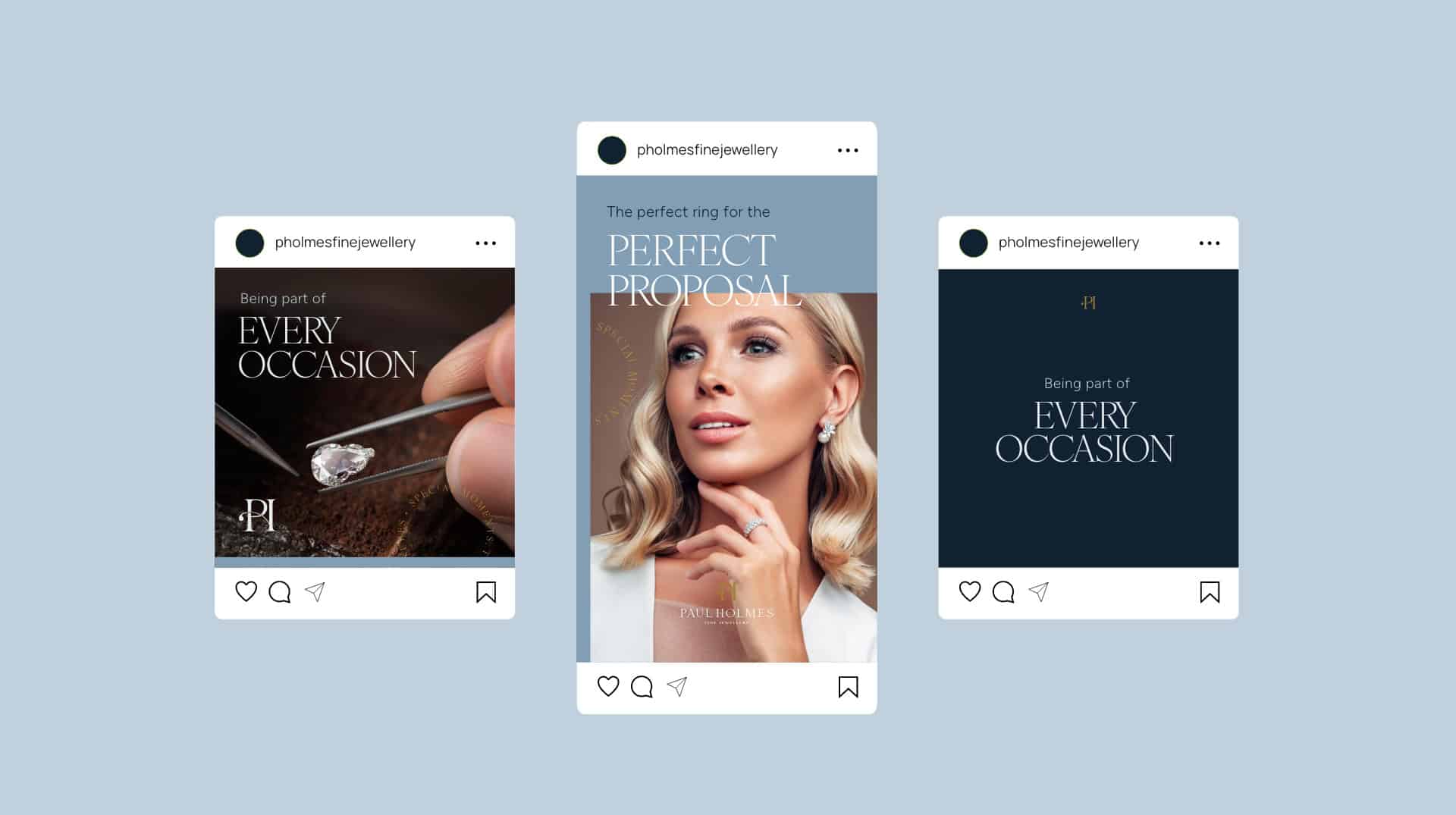 High-end brand design and creative direction for jewellery brand