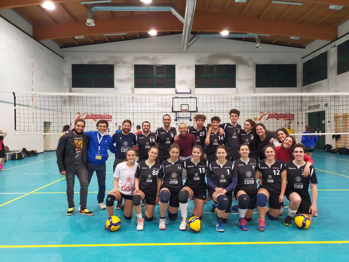 La squadra del Cusb Cesena sponsorizzata da Avis