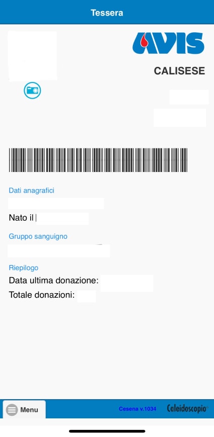 Tesserino elettronico