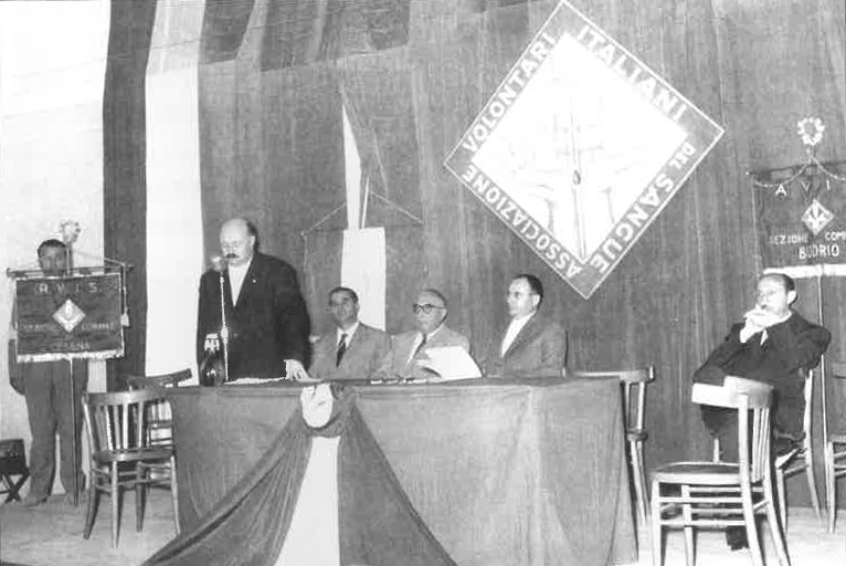 Inaugurazione Avis cesena 8 ottobre 1958