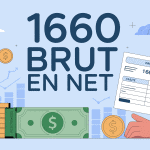 1660 brut en net calcul fiche de paie