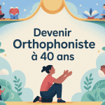 devenir orthophoniste à 40 ans image reconversion inspirante