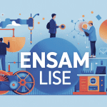 illustration campus ensam lise étudiants ingénieur