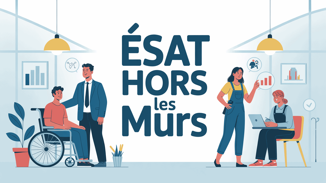 illustration esat hors les murs inclusion travailleur handicapé