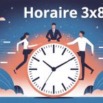 horaire 3x8 visuel dynamique rotation équipes
