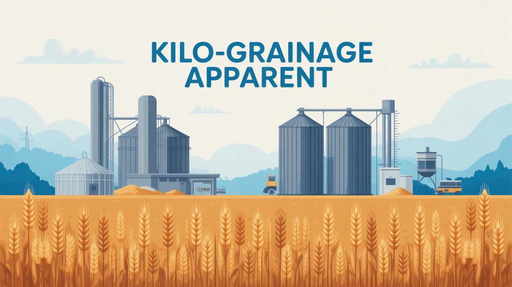 kga kilo-grainage apparent image industrielle et agricole