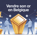 illustration processus où vendre son or au meilleur prix en belgique