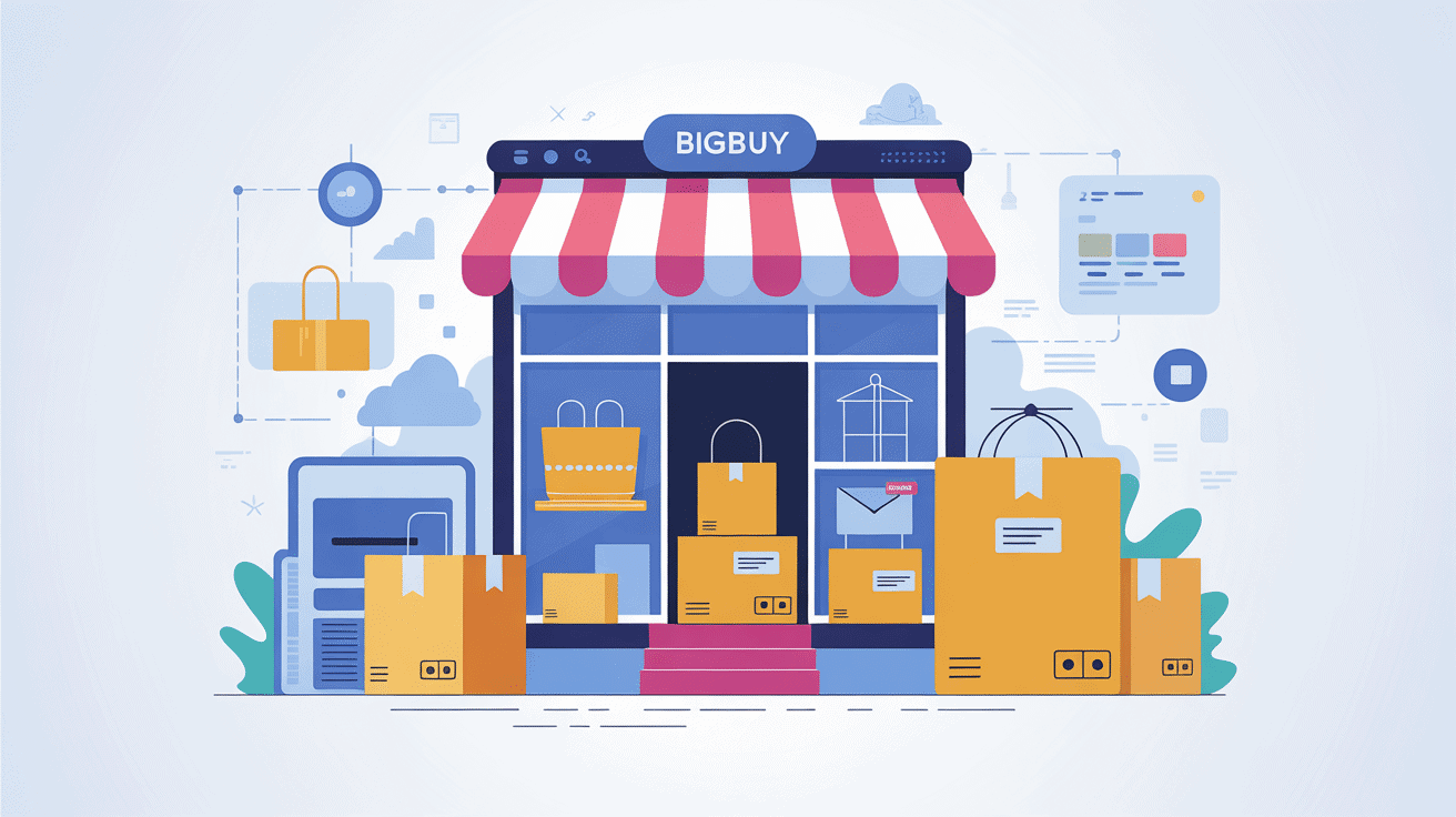 Schéma Big Buy e-commerce Europe