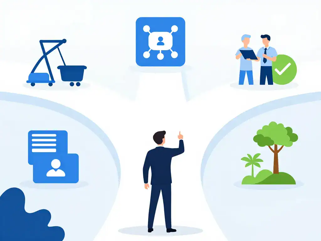 Décision choix code ape multiservices pour entreprise