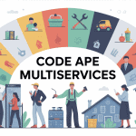 Illustration code ape multiservices pour entreprises multi-activités