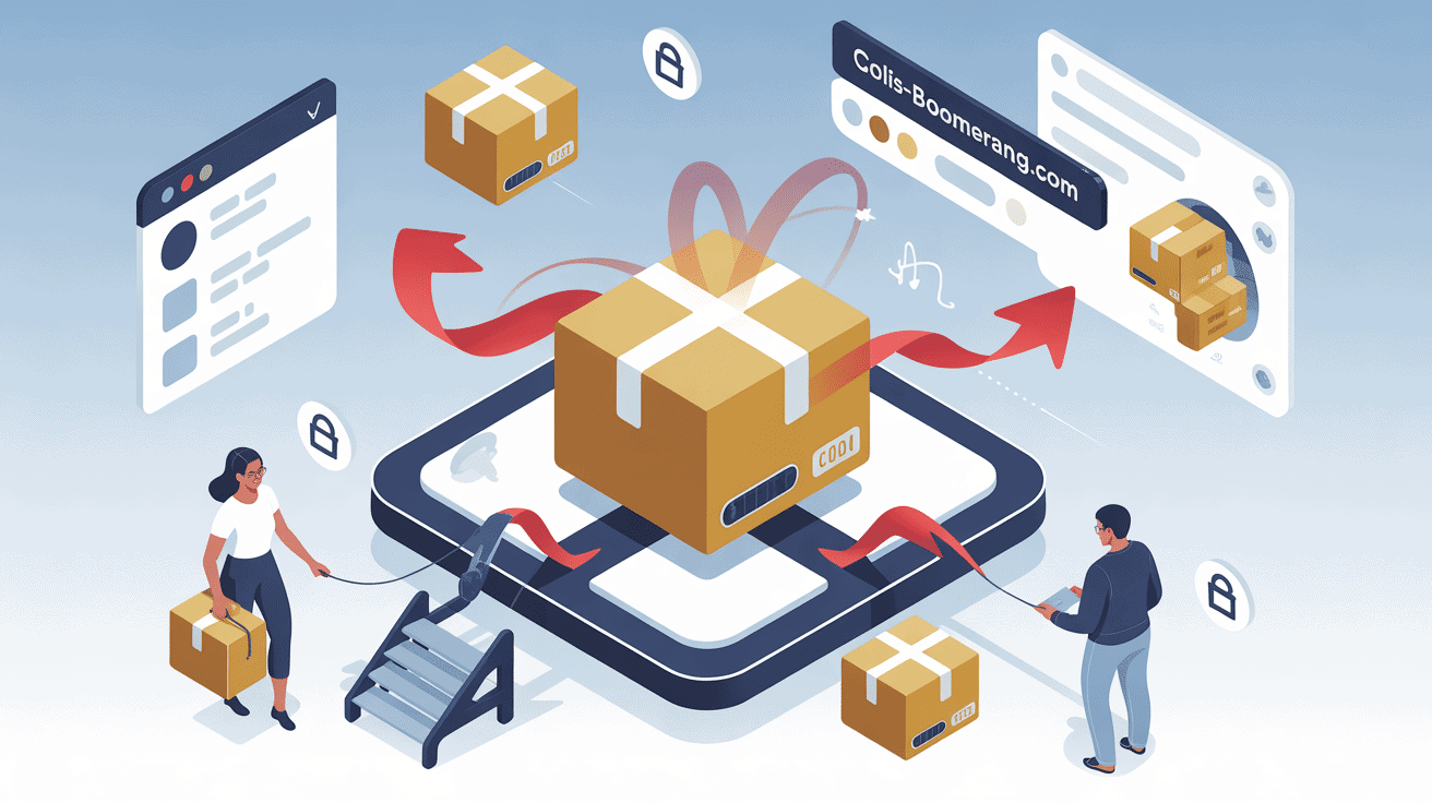 colis-boomerang.com illustration sécurité retours