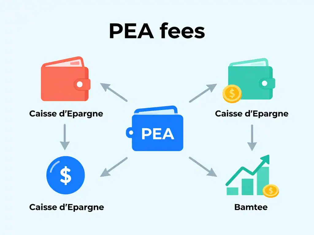 diagramme frais pea caisse epargne
